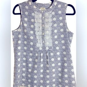 J. Crew tunic sleeveless blouse.